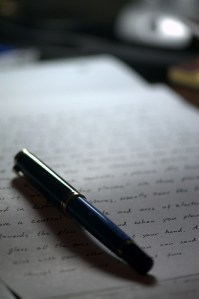 "Writing", de Jonathan Paxon Reyes