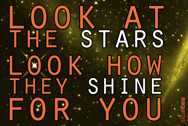 look at the stars