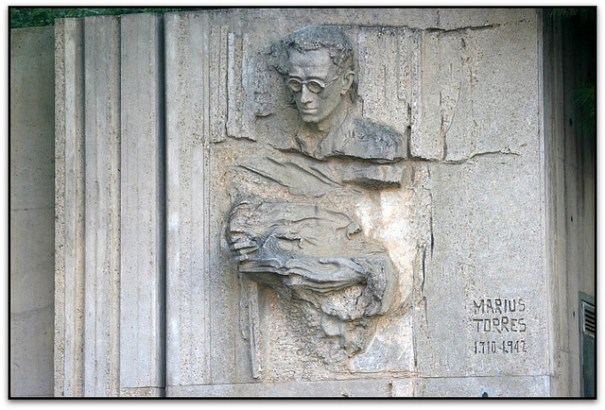 Homenatge a Màrius Torres, Lleida, foto de Jesús Cano Sánchez