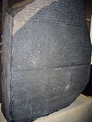 "Rosetta Stone - British Museum", foto de Spixey