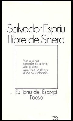 Llibre de Sinera, Salvador Espriu