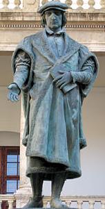 Adaptat de foto de la Viquipèdia de l'estàtua de Joan Lluís Vives del claustre de la Universitat de València Adaptat de foto de la Viquipèdia de l'estàtua de Joan Lluís Vives del claustre de la Universitat de València