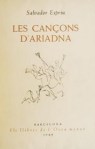 Les cançons d'Ariadna, Salvador Espriu