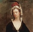 Detall d'un retrat de Mary Wortley Montagu fet per Charles Jervas