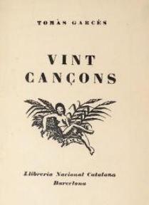 Vint Cançons, de Tomàs Garcés
