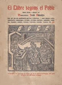 El llibre segons el Poble, de Joan Amades