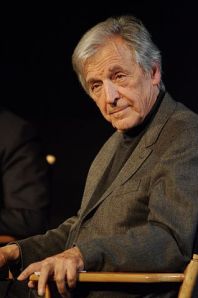 Costa-Gavras animant la Masterclass Steven Spielberg, el 9 de gener de 2012, a la Cinémathèque Française, a Paris