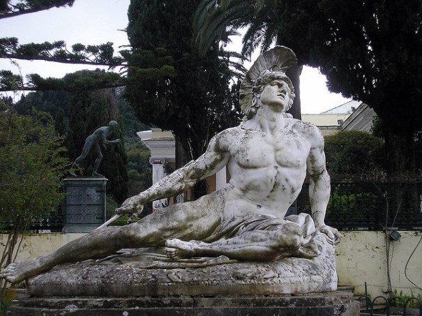 "Aquiles. Palacio Aquilleion. Corfú", de mfvazquez63 al Flickr