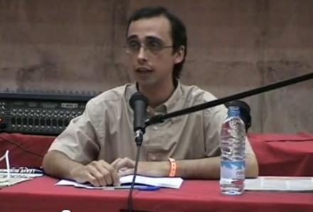 David Bravo i la SGAE, imatge del vídeo