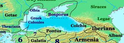 Adaptat del mapa "Ptolemaic Empire, 200 BC", de www.worldhistorymaps.info