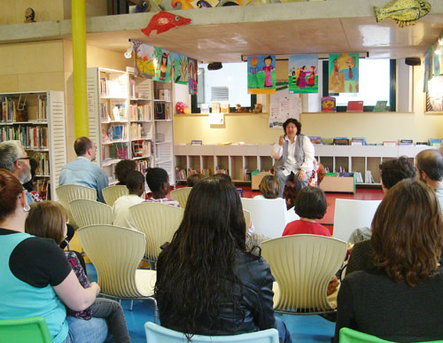 Sessió de contes amb la Sessi Sitjà, de la Biblioteca Pública Iu Bohigas, al Flickr