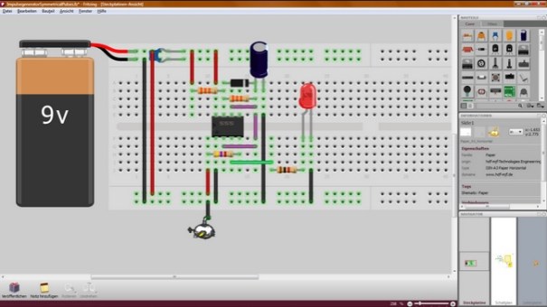 "555 Impulsegenerator Symmetrical Pulses", fritzing.org
