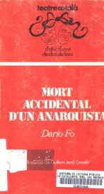 Mort accidental d'un anarquista, Dario Fo