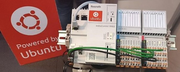 IndraControl XM22 amb Ubuntu Core, de Rexroth (Grup Bosch), imatge de www.ubuntu.com