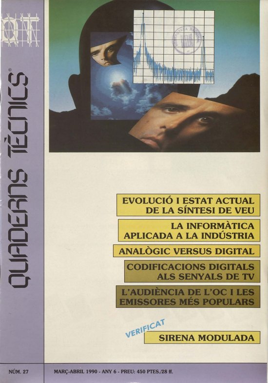 Portada número 27 de Quaderns Tècnics